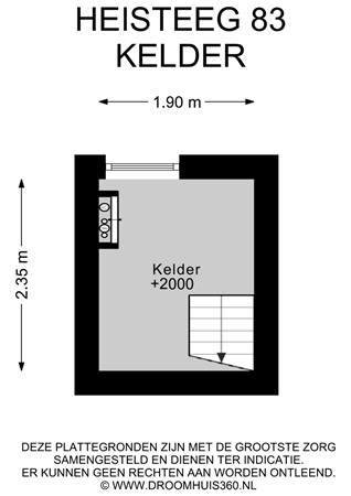 Floorplan - Heisteeg 83, 6171 NJ Stein